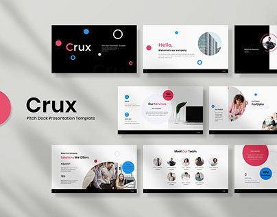 Project thumbnail - Crux - Pitch Deck Presentation