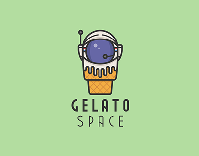 Gelato Space Logo Design