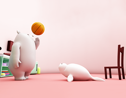 We Bare Bear - 3D Animation (Final Semester Project)