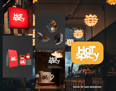 Hot spicy logo and branding