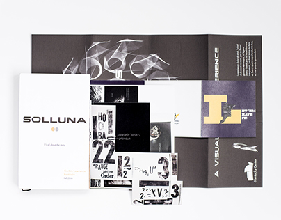 Solluna - Student Portfolio Interactive Print