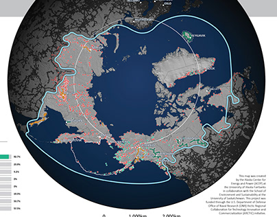 Renewable Energy in the Arctic Map