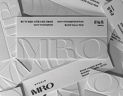 STUDIO MRO Brand identity Developement