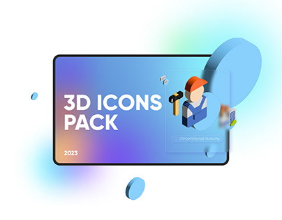 3D ICONS PACK