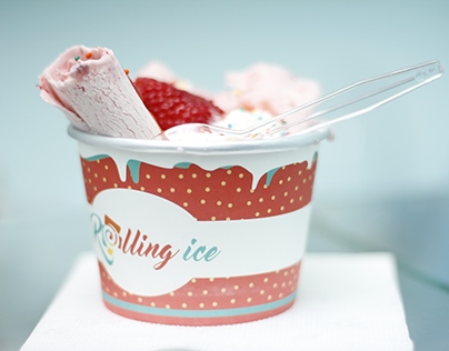 Rolling ice - Ice Cream Parlor