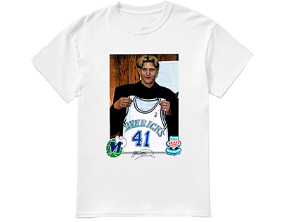 Dirk Nowitzki MAvericks 41 Shirt