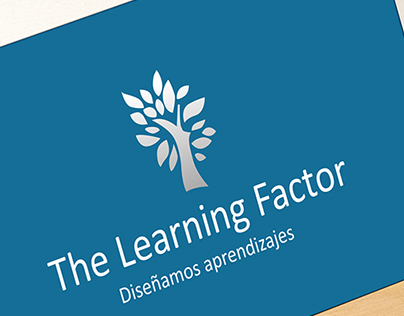 Logo y papeleria de The Learning Factor