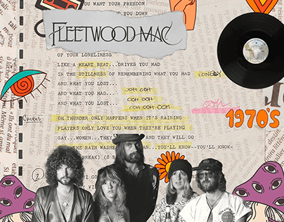 Fleetwood Mac Collage