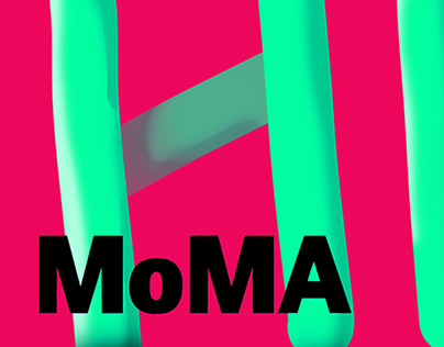 Concept poster for the MoMA New York