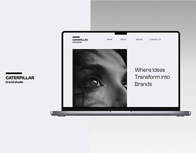 Project thumbnail - CATERPILLAR BRAND STUDIO WEBSITE UI DESIGN