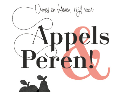 Stijlboekje Libelle Appels en Peren (proefopdracht)