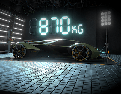 Lamborghini Vision Gran Turismo - Special studio