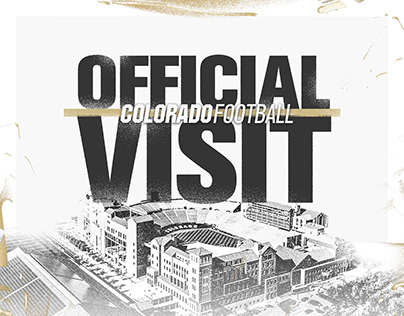 University of Colorado Official Visit Graphics