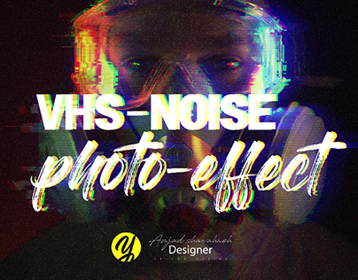 VHS NOISE PHOTO EFFECT