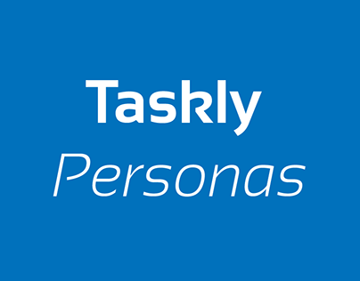 Taskly - Personas