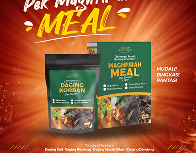 Product Poster [Maghfirah Meal - Ready to Eat]