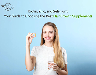 Biotin, Zinc, & Selenium: Best Hair Growth Supplements