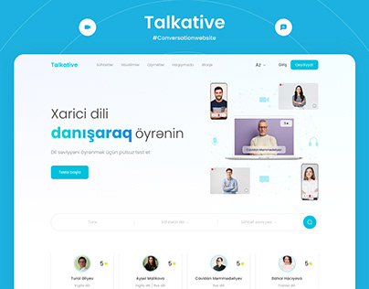Talkative-Converstion website