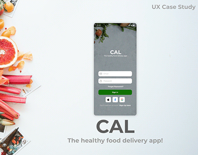CAL - The Healthy Food Delivery App