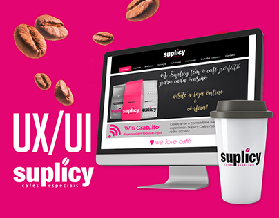 Redesign Website UX/UI - SUPLICY CAFÉS ESPECIAIS