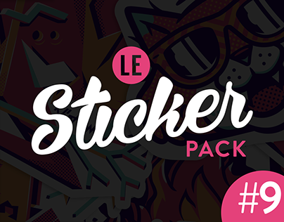 LE STICKER PACK #9
