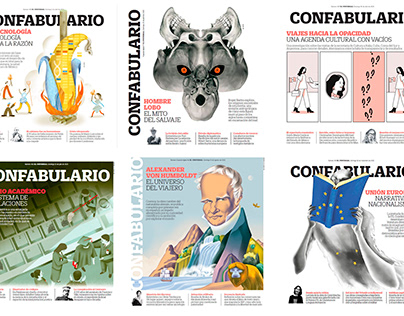 Covers for Confabulario