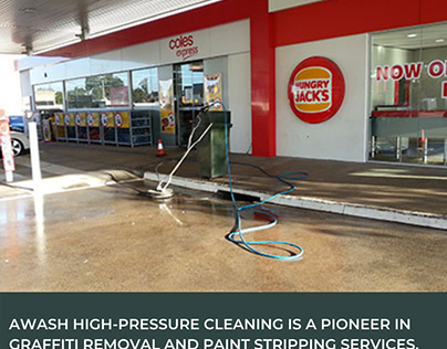 High pressure cleaning Melbourne