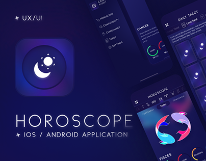 Horoscope iOS/Android Application - UX/UI