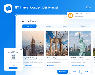 Project thumbnail - NY Travel Guide – ATM KIOSK Terminal App