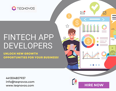 Highly Skilled Fintech App Developers | Teqnovos