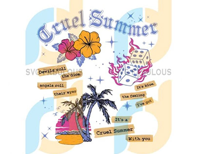 Cruel Summer Taylor Swift Song PNG