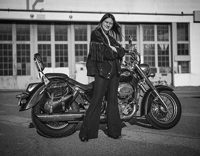"Kaila". Singer/Songwriter/Motorcyclist