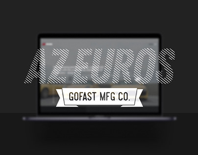 AZEUROS Website Home Page Concept