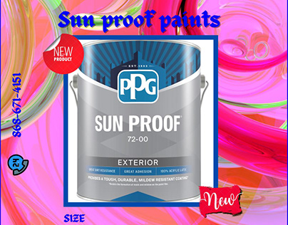 Buy the best Sun proof paints