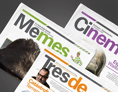 TresDe - Newspaper Design