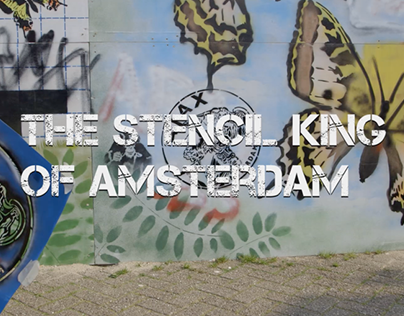 Stencil King of Amsterdam