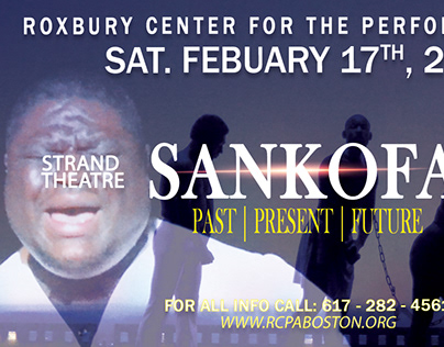 Sankofa Performance Ticket Second Print
