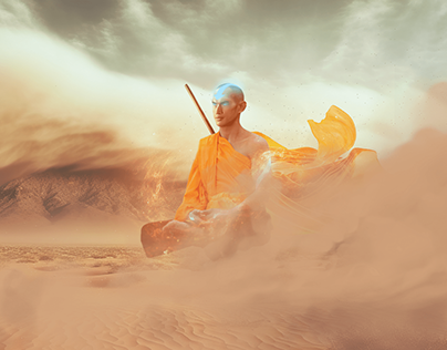 Photo manipulation artwork - Avatar legend of aang