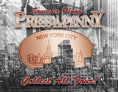 Press-A-Penny - Empire State Building Wrap