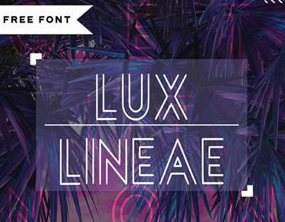 Lux Lineae | Free Font