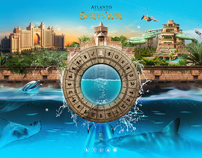 Atlantis The Palm, Dubai - Spin to Win Promo Site