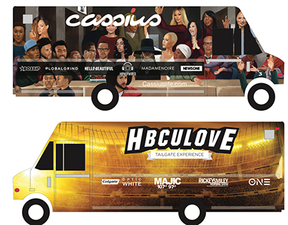 HBCU Love Tailgate Experience Truck and Logo Design