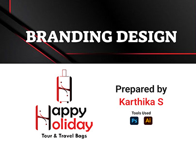 Branding Design-Happy Holiday Tour & Travel Bags