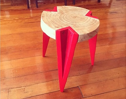 Upcycled BOS stool