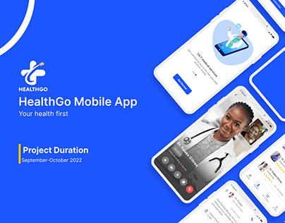 Project thumbnail - HealthGo Mobile App Case Study