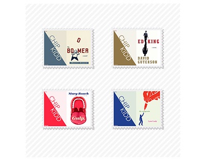 Stamps Inspired by Chip Kidd
