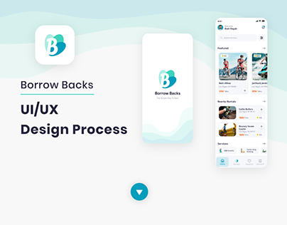 borrrow backs app design