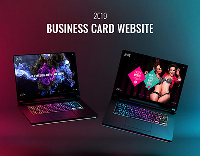 Online business-card website