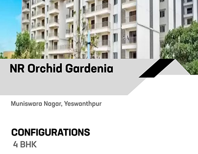 NR Orchid Gardenia - 4 BHK Homes in Bengaluru | Dwello