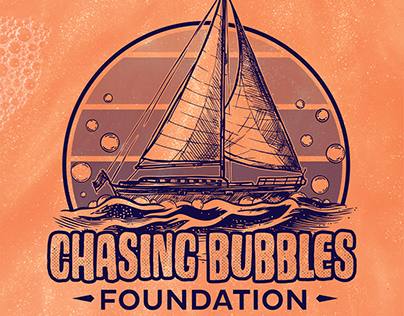 Chasing Bubbles Foundation Tshirt Design